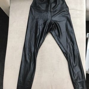 ALO Yoga Shine High-Waisted Airbrush Leggings